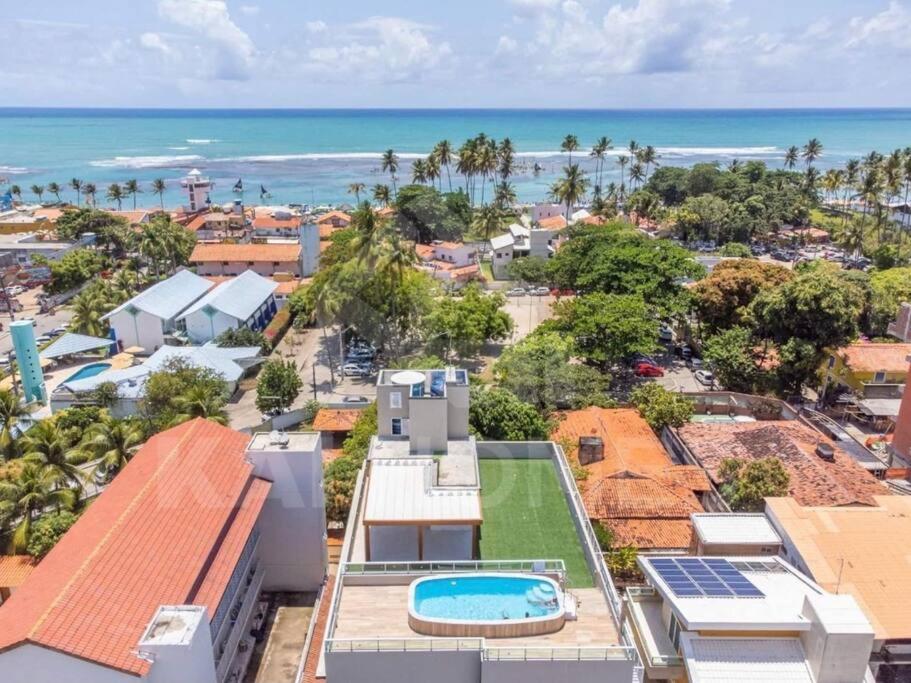 Flat Confortavel E Completo A Poucos Passos Da Praia Em Porto De Galinhas Rua Das Sombrinhas Exterior photo